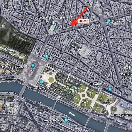 Apartamento Superb With Terrasse & 24-7 Security In The Heart Of Paris! París