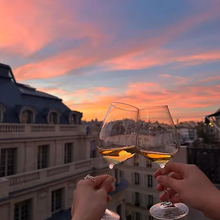 Superb With Terrasse & 24-7 Security In The Heart Of Paris! 아파트 파리
