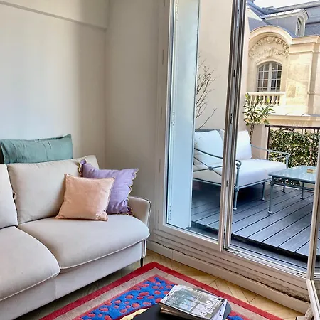 Superb With Terrasse & 24-7 Security In The Heart Of Paris! Apartamento Paris
